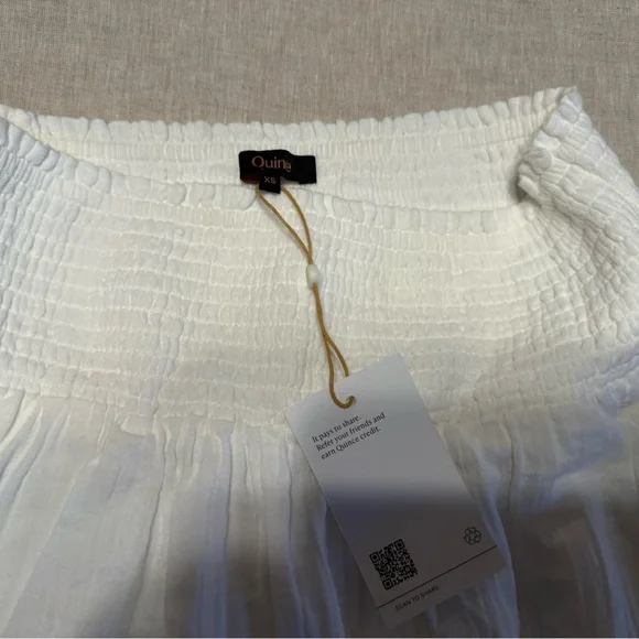 Quince 100% Organic Cotton Gauze Smocked Maxi
Skirt - Picture 8 of 12